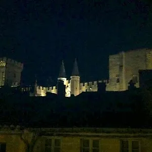 Vue Palais Des Papes Avignon
